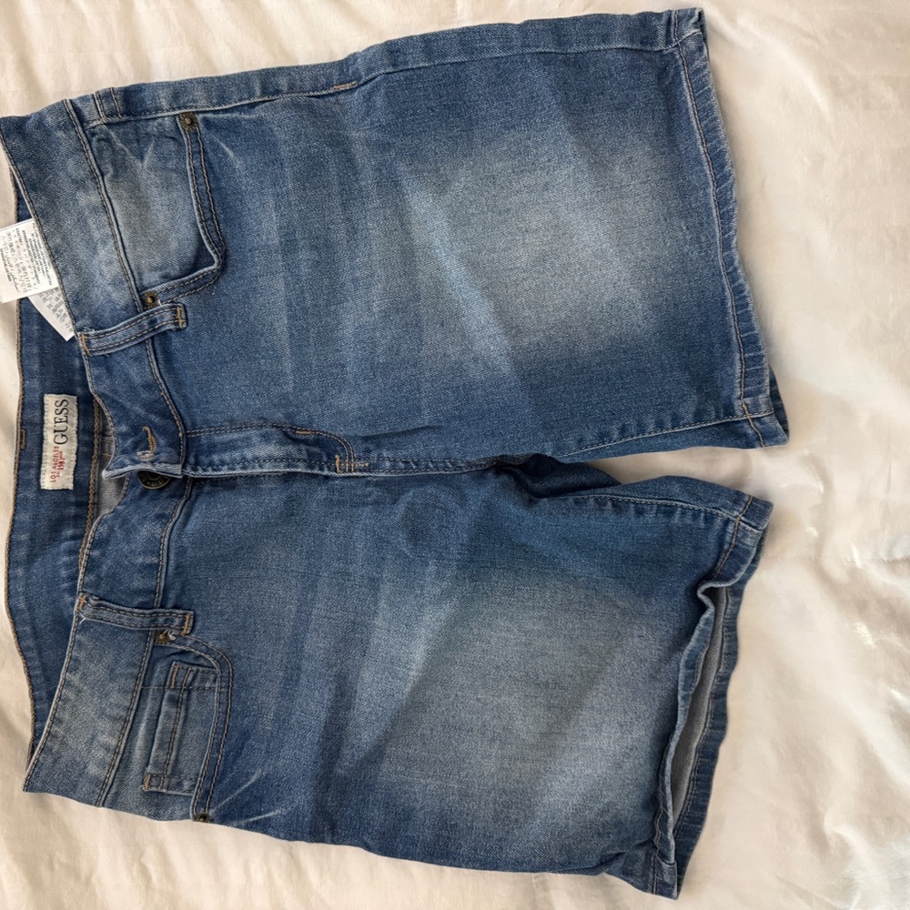 Guess Classic Blue Denim Shorts
